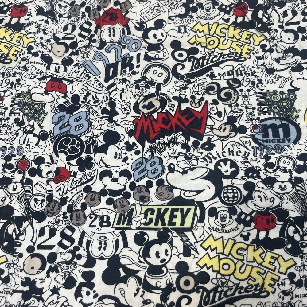 Disney Parks Authentic Mickey Mouse "Through The Years" Comic Pajama Pants XXL - Picture 2 of 16